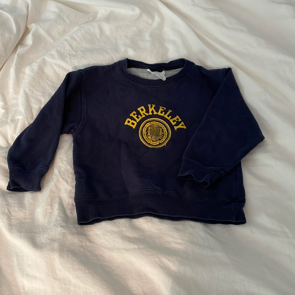 Toddler/kids UC Berkeley sweatshirt 3T